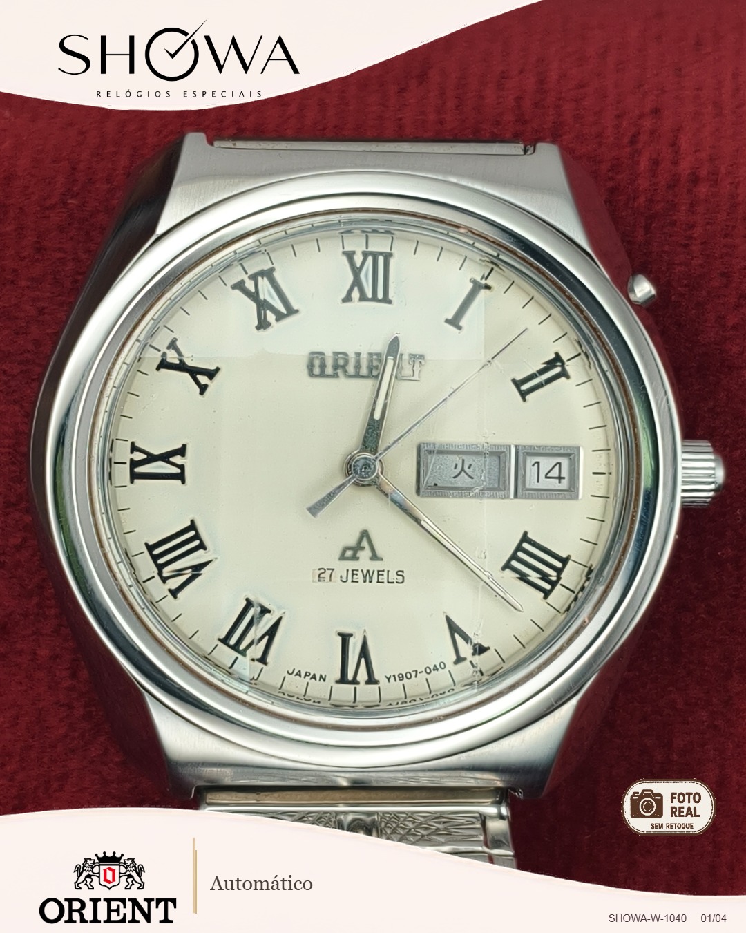 Orient Chrono Ace da seleção SHOWA